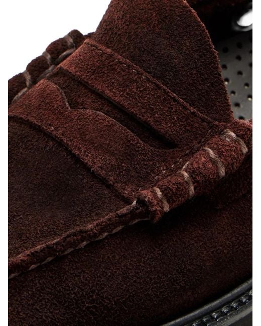 G.H.BASS Brown Weejuns Larson Lug Penny Loafers for men