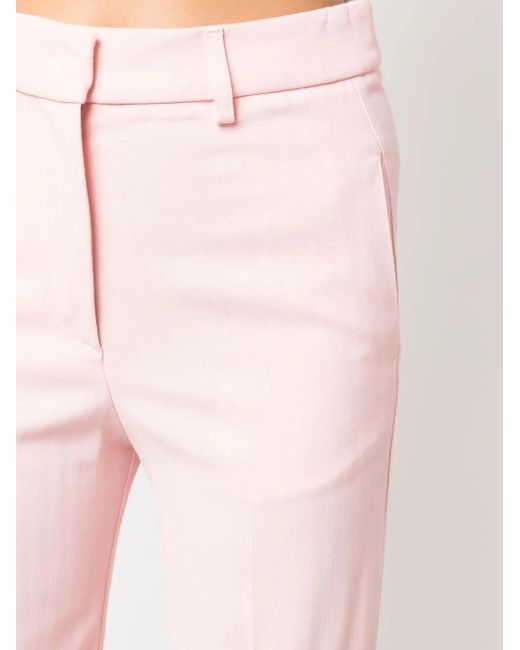 Forte Forte Pink Hose Mit Hohem Bund