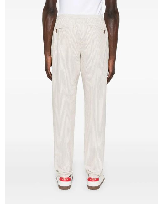 Pantalon À Rayures PT Torino pour homme en coloris White
