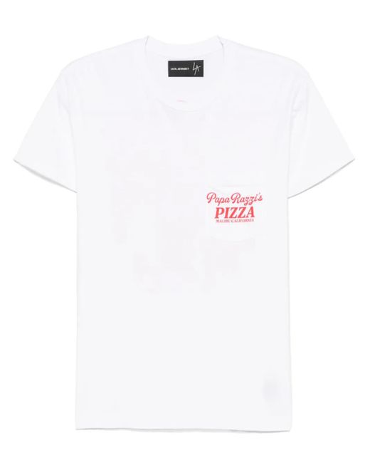 Local Authority スローガン Tシャツ White
