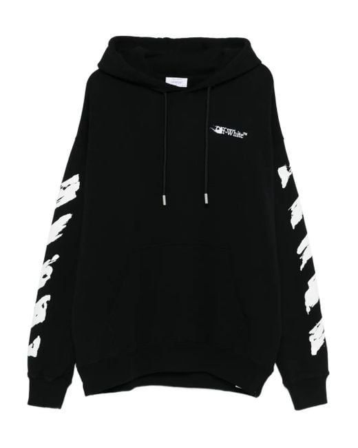 À sweat à capuche blanc Off-White c/o Virgil Abloh pour homme en coloris Black