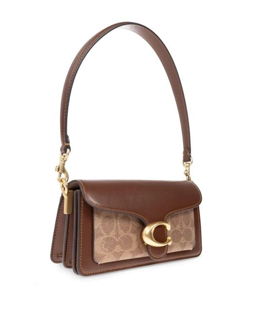 COACH Brown Tabby 20 Shoulder Bag