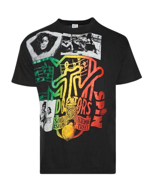 メンズ Earthling VIP Mtv Tシャツ Black