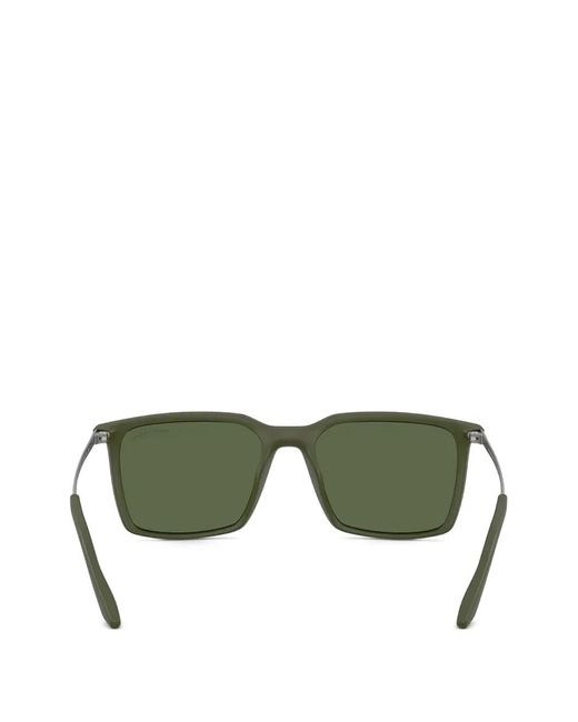 ARMANI EXCHANGE Green Square-Frame Sunglasses for men