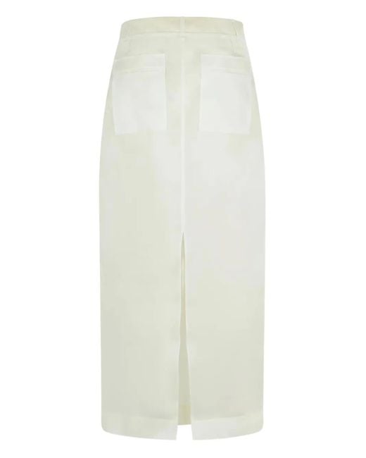 Gonna A Matita Lucian di Khaite in White