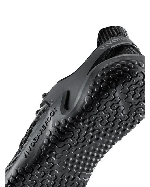 Vivobarefoot Black Motus Strength Ii Panelled Mesh Sneakers for men