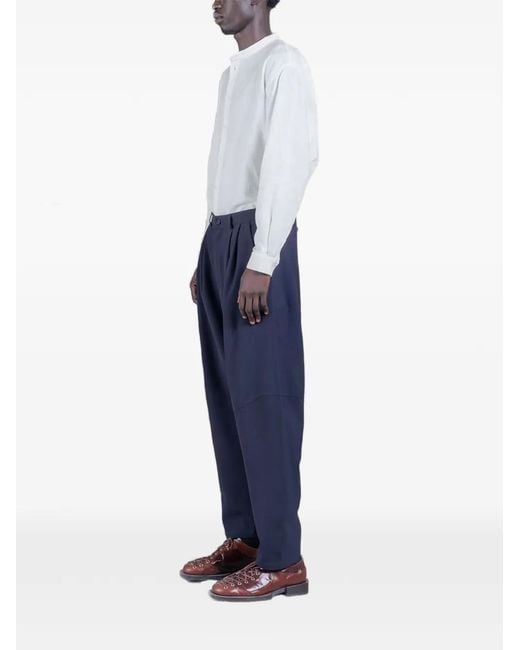 Henrik Vibskov Blue Ants Dropped-Crotch Trousers for men