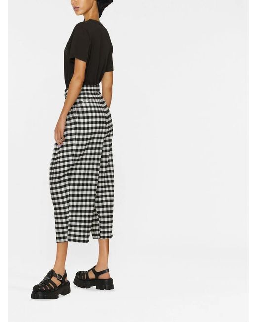 KENZO Geruite Broek in het Black