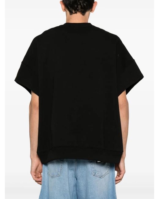 Dolce & Gabbana Sweatshirt Mit Logo-Prägung in Black für Herren