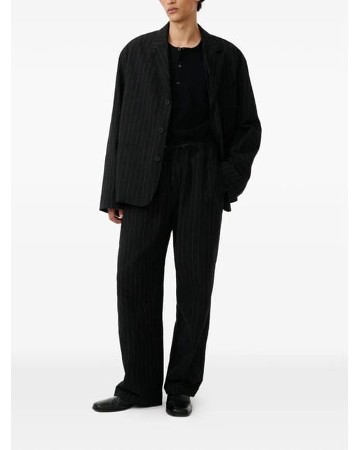 Studio Nicholson Black Sorst Three-Button Jacket for men