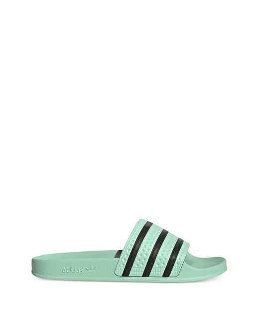 Adidas Green Adilette Slides