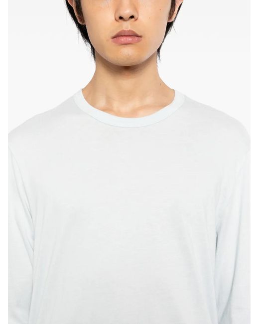 James Perse White Crew Neck T-Shirt for men