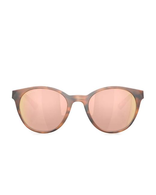 Oakley Pink Spinfdrift Round Sunglasses