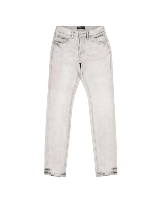 Purple Brand White P001 Skinny Jeans for men