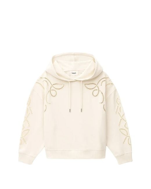 Ba&sh White Beni Hoodie
