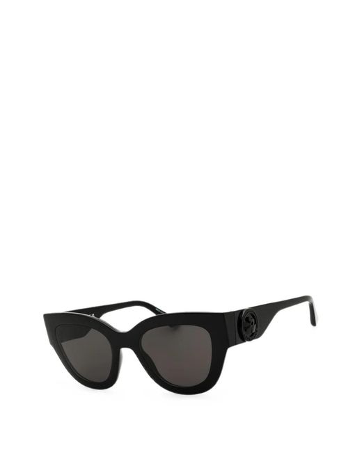 Longchamp Black Cat-Eye Sunglasses