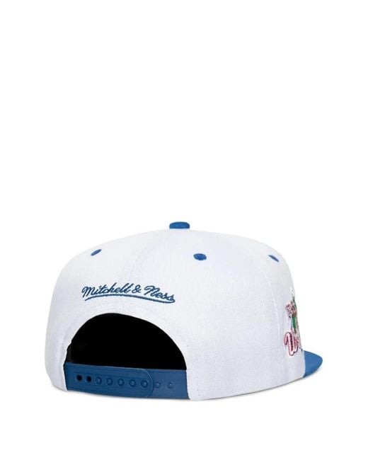 Mitchell & Ness White Cooperstown Champ Cap for men
