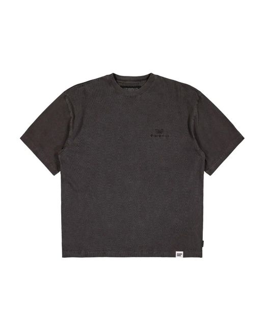 Neighborhood Black Pigment-Dyed Crew-Neck T-Shirt for men