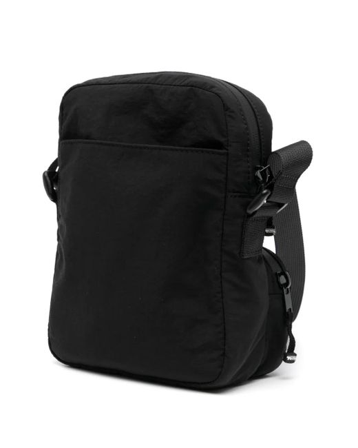 Maison Kitsuné Black Flash Fox Messenger Bag for men