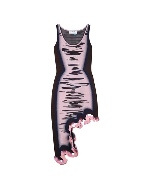 Ph5 White Robin Sequin-Embellished Wavy Dress
