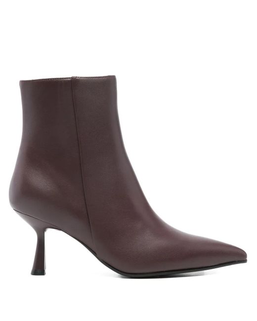 Bibi Lou Women's Brown 70Mm Leather Ankle Boots