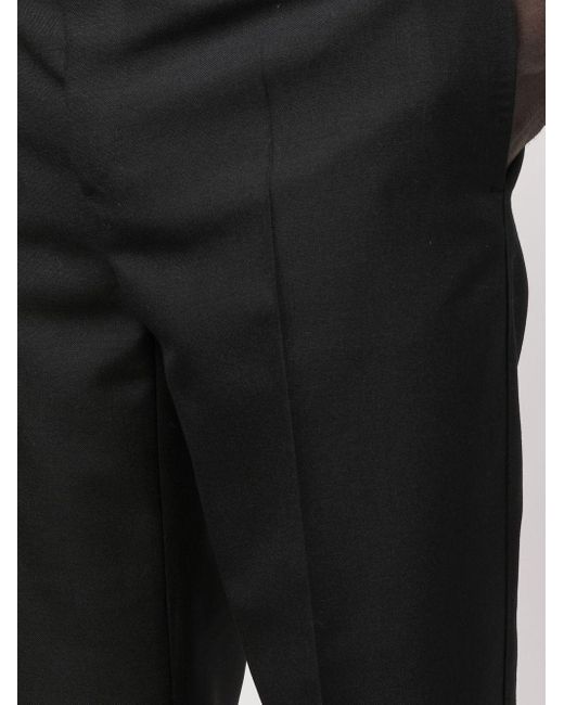Versace ウール テーラードパンツ カラー: ブラック メンズ | Lyst