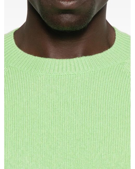Tom Ford Trui Met Ronde Hals En Raglan Mouwen in het Green voor heren
