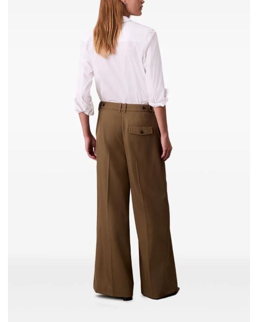 Calvin Klein Brown Pocket Trousers