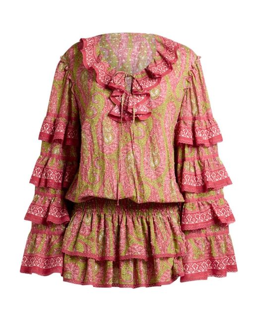 Etro Red Mini Dress