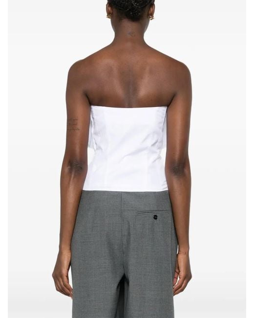 Viktor & Rolf White Volant Top