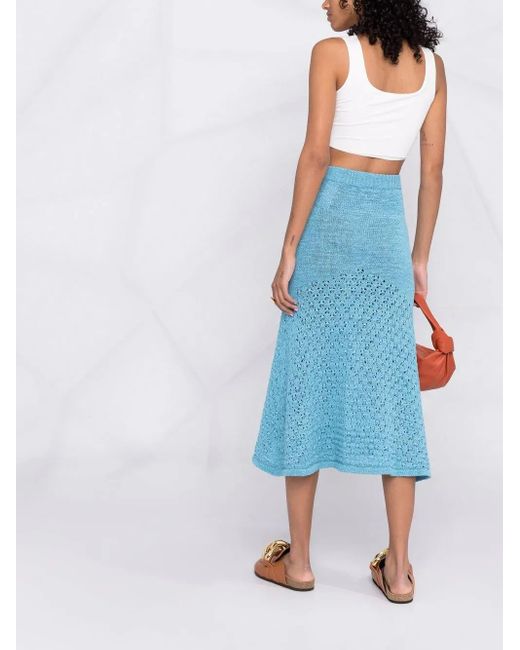 Haut Crop Miss Jane À Design Sans Manches MANURI en coloris White