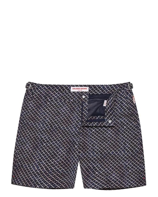メンズ Orlebar Brown Bulldog トランクス水着 Blue