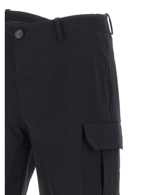 Rrd Blue Belt-Loop Cargo Shorts for men