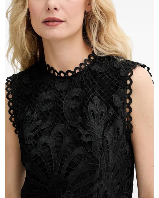 Morgan Black Sleeveless Mini Dress