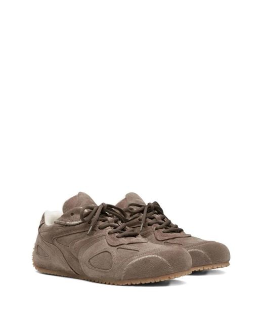 Axel Arigato Brown Slow Runner Layered Suede Sneakers