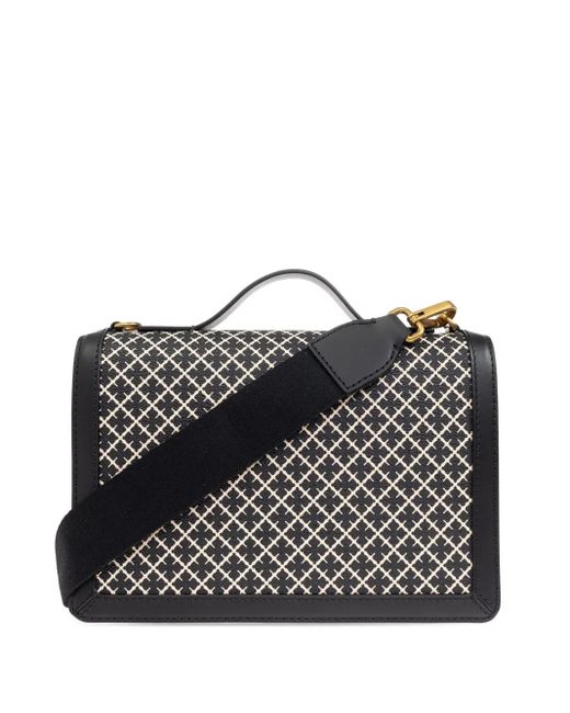 By Malene Birger Loenna ジオメトリックパターン ハンドバッグ Black