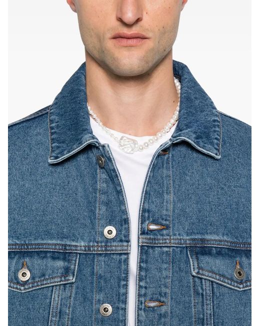 Loewe Blue Anagram Denim Jacket for men