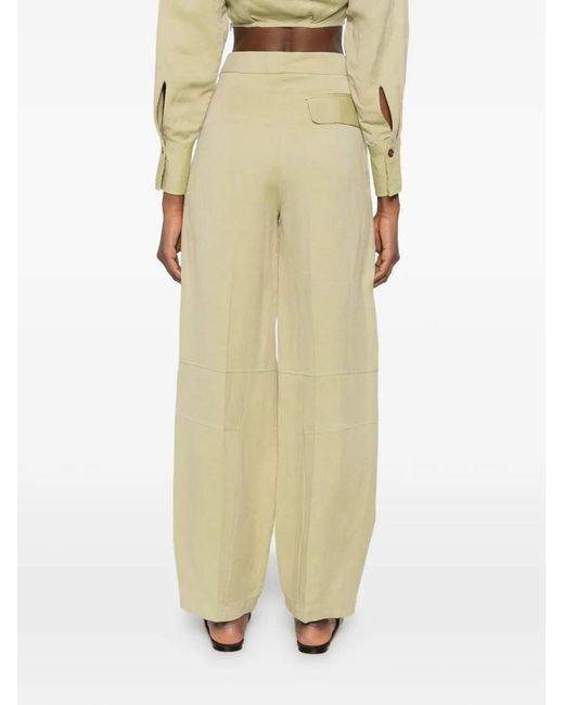 Erika Cavallini Semi Couture Natural Twisted Skirt
