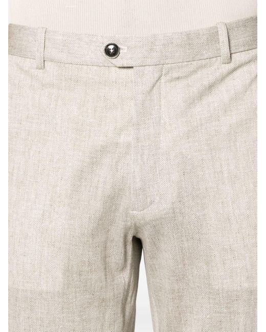 Pantaloni affusolati a vita media di Circolo 1901 in Gray da Uomo