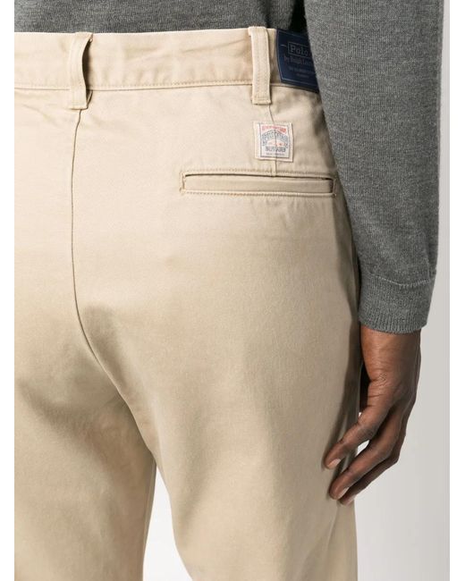 Polo Ralph Lauren Natural Salinger Cotton Chino Trousers for men