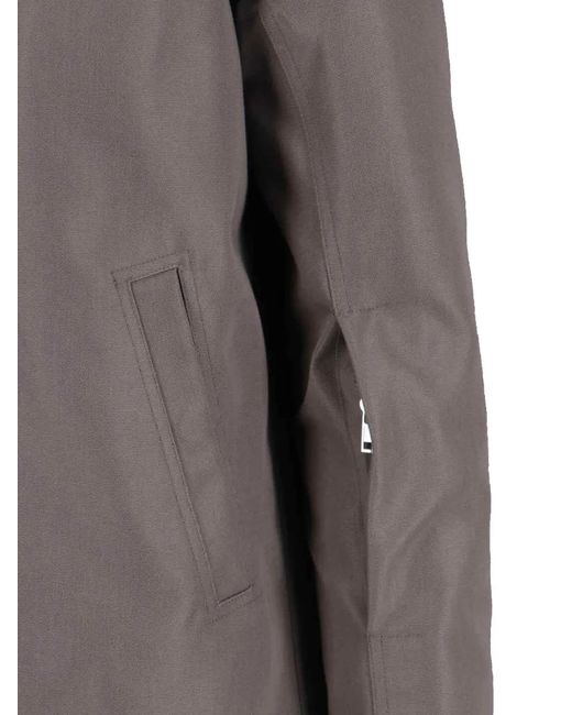 Rick Owens Brown Jumbo Faun Snap-Closures Shirt for men