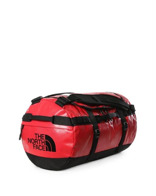 The North Face Red Small Base Camp Duffel Backpack