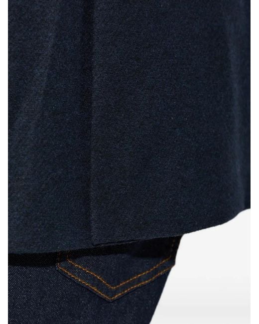 Etro Blue Double-Vent Blazer for men