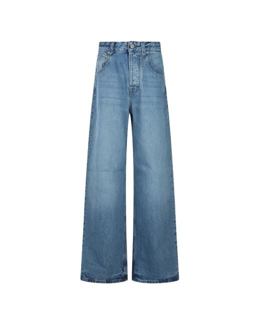 Jacquemus Blue The Wide De-Nîmes Denim Pants
