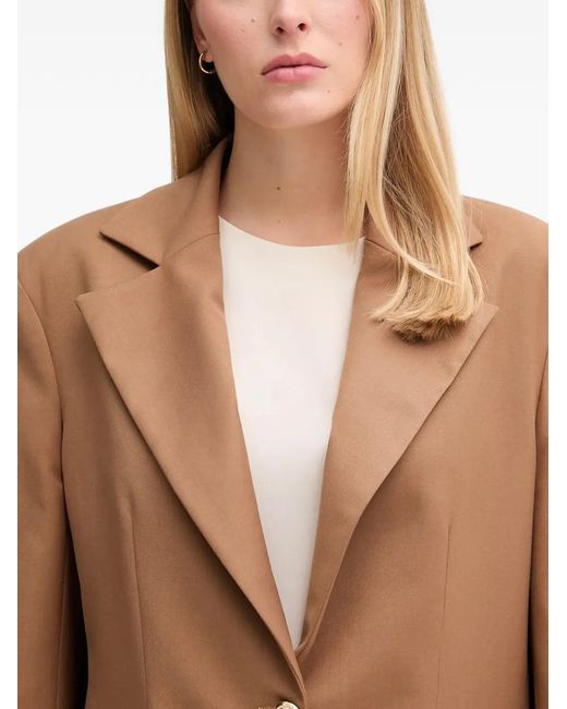 Blazer Con Botones GAUDI de color Natural