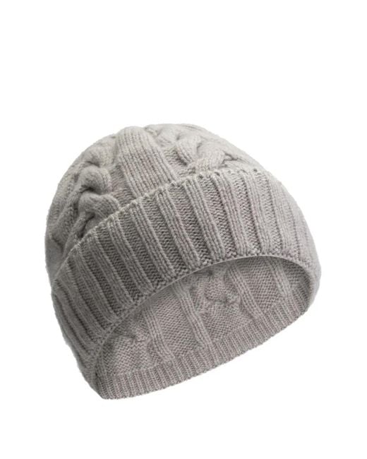 メンズ Doriani Cashmere Beanie Gray