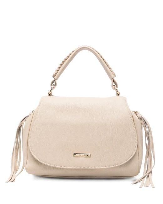 Cromia Natural Top-Handle Tote Bag