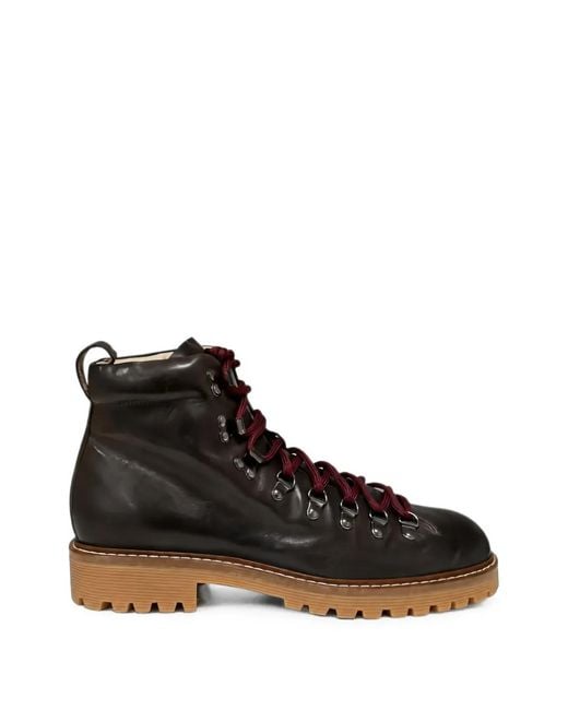 Eleventy Black Round-Toe Ridged-Sole Boots for men