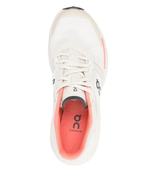 On Shoes White Cloudpulse Sneakers