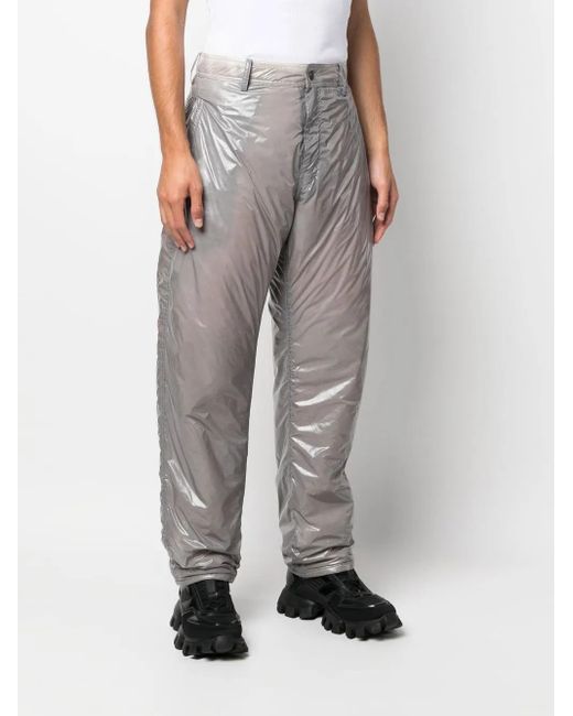 44 Label Group Gray Group Blow Out Straight-Leg Trousers